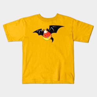 Candy Corn Bat Kids T-Shirt